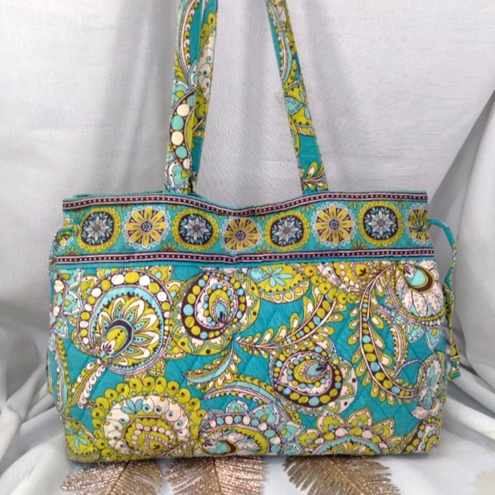 Vera Bradley peacock tote